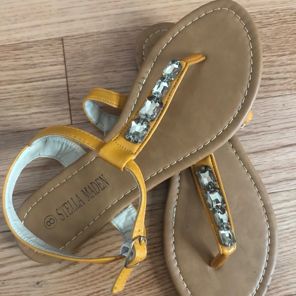 Stella Maden Yellow Sandals
